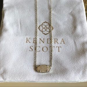 New Kendra Scott Elisa Druzy Necklace